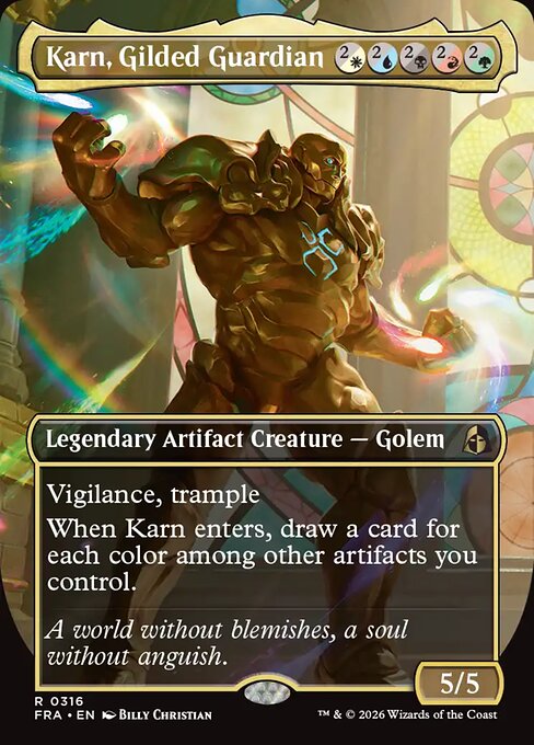 Karn, guardián áureo — Reality Fracture