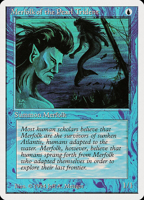 Carta Tritones del Tridente Perlado — Summer Magic / Edgar · SUM · #68