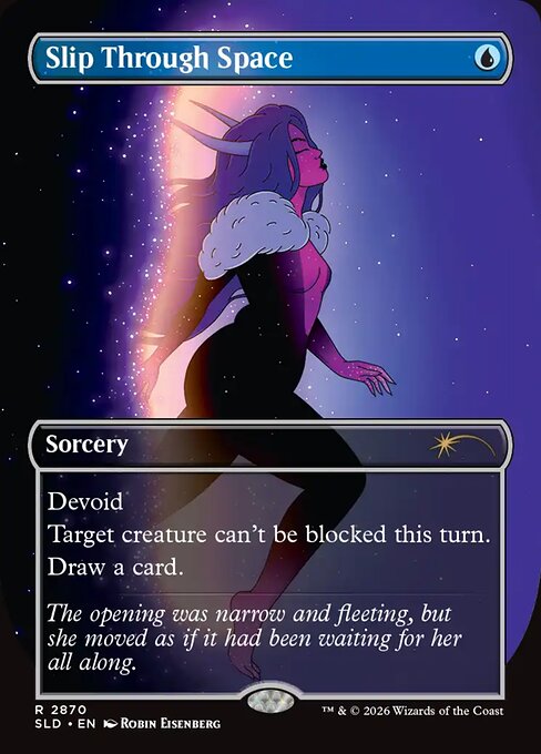 Deslizarse por el espacio — Secret Lair Drop