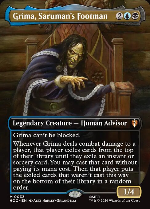 Gríma, lacayo de Saruman — The Hobbit Eternal