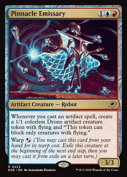 Carta Emisario de la Cumbre — Edge of Eternities · EOE · #223