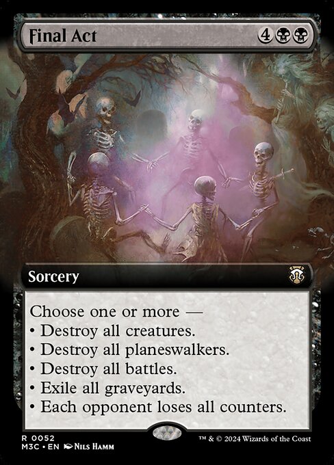 Carta Acto final — Modern Horizons 3 Commander · M3C · #52