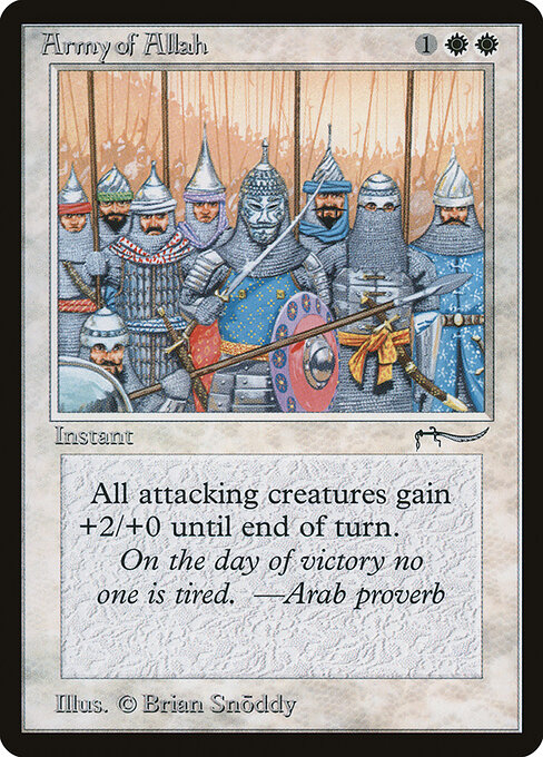 Carta Army of Allah — Arabian Nights · ARN · #2