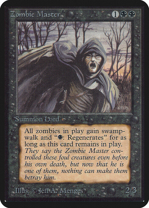 Señor de los Zombies — Limited Edition Alpha