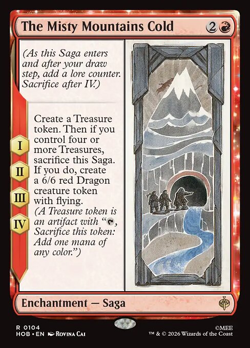 The Misty Mountains Cold — The Hobbit