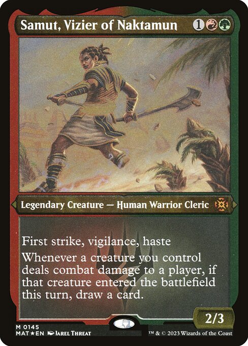 Carta Samut, visir de Naktamun — March of the Machine: The Aftermath · MAT · #145