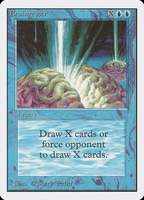 Carta Braingeyser — Unlimited Edition · 2ED · #51