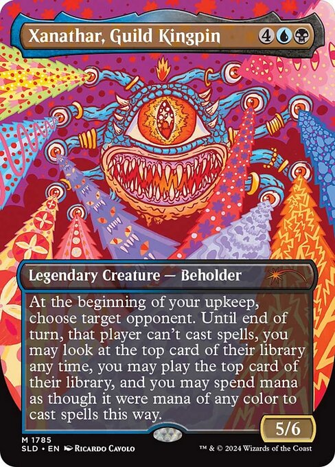 Carta Xanathar, cerebro del gremio — Secret Lair Drop · SLD · #1785