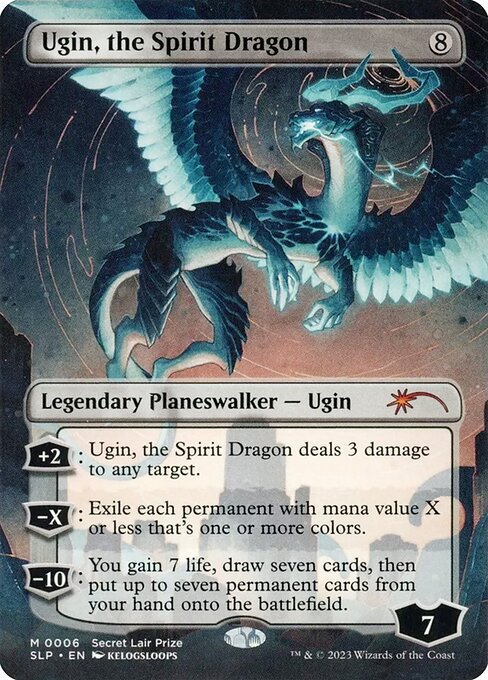 Ugin, el dragón espíritu — Secret Lair Promo