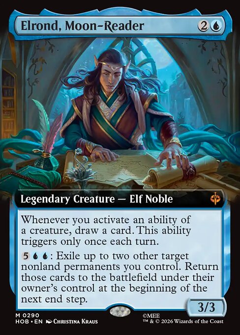 Elrond, lector lunar — The Hobbit