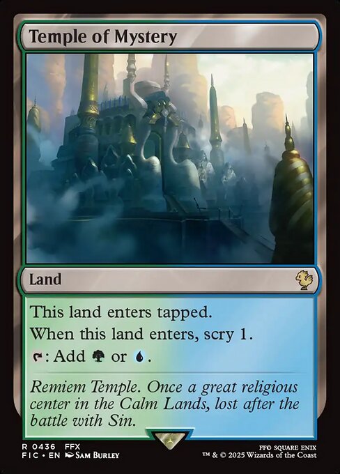 Templo del misterio — Final Fantasy Commander