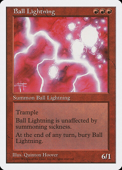 Bola de rayos — Fifth Edition