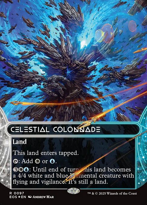 Carta Columnata celestial — Edge of Eternities: Stellar Sights · EOS · #97