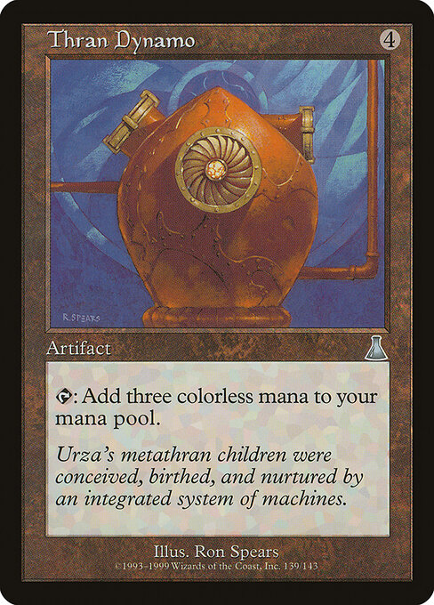 Dínamo thran — Urza's Destiny