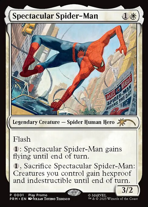 Carta Espectacular Spiderman — Spotlight Series · PSPL · #6