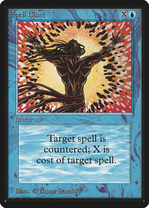 Carta Hechizo en ráfaga — Limited Edition Beta · LEB · #80