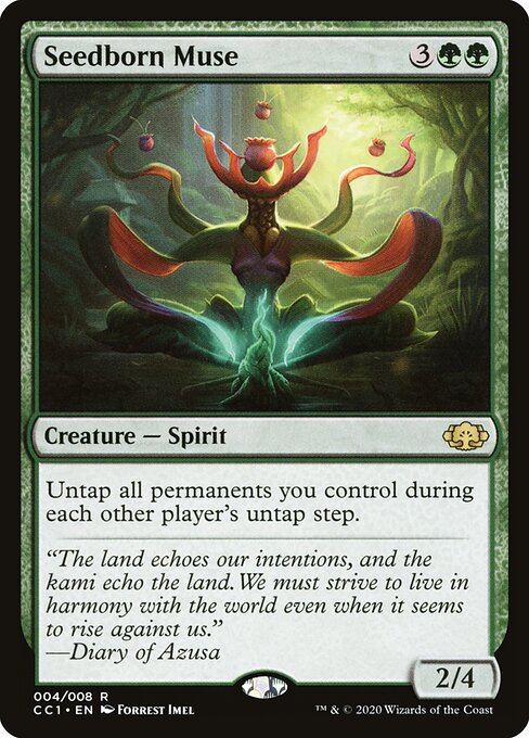 Musa nacida de la semilla — Commander Collection: Green