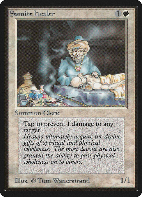 Carta Sanador Samita — Limited Edition Beta · LEB · #38