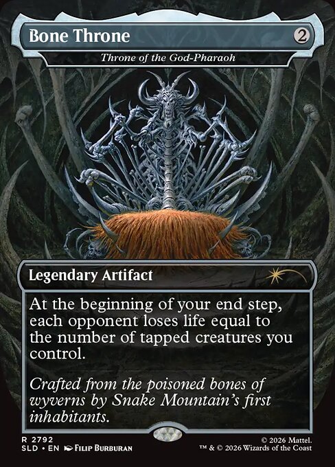 Trono del Dios Faraón — Secret Lair Drop
