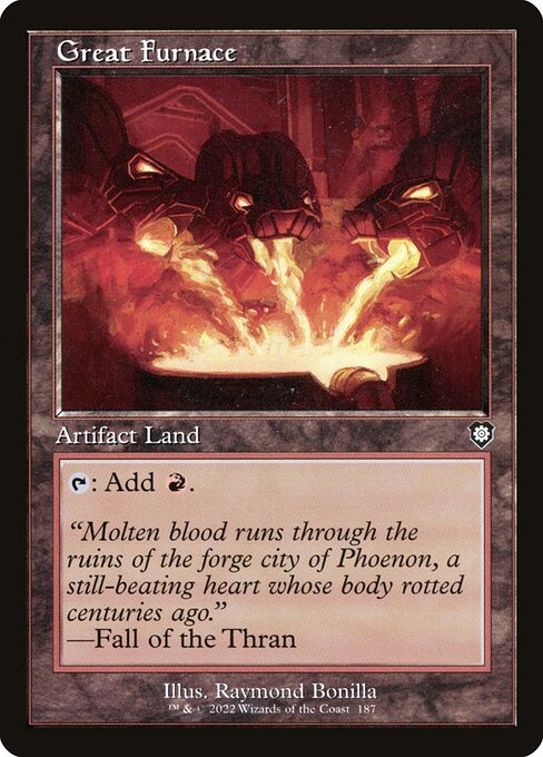 Gran horno — The Brothers' War Commander