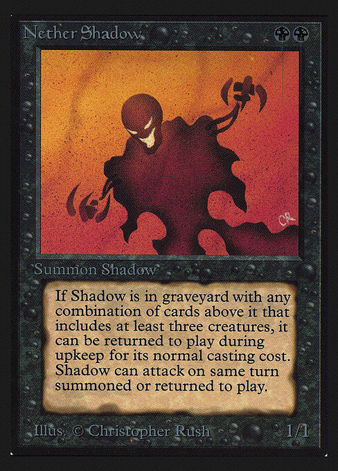 Sombra del submundo — Intl. Collectors' Edition