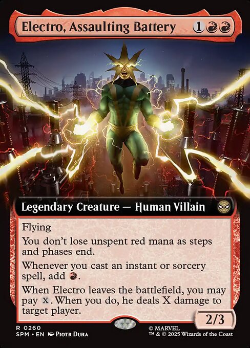 Electro, batería agresiva — Marvel's Spider-Man