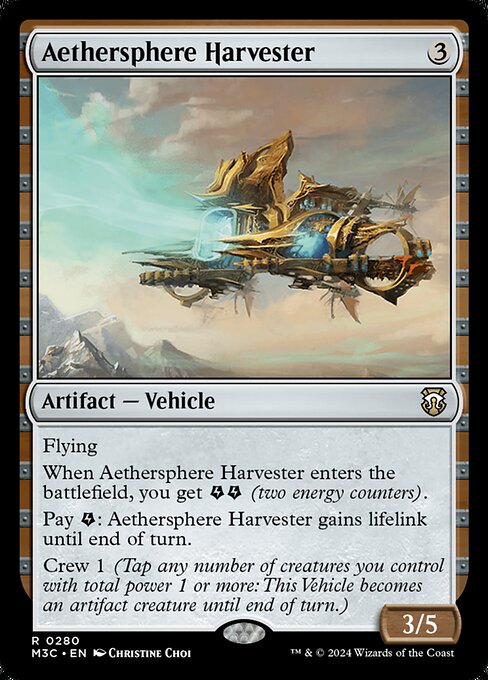 Carta Recolector de la eteresfera — Modern Horizons 3 Commander · M3C · #280