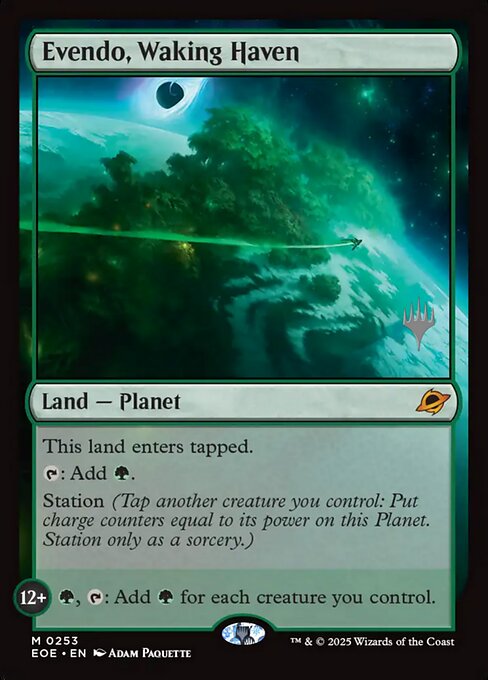 Evendo, refugio por despertar — Edge of Eternities Promos