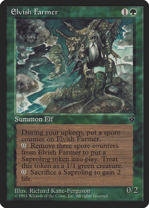 Carta Elvish Farmer (Fallen Empires)