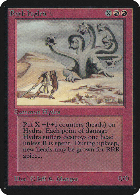 Rock Hydra — Limited Edition Alpha