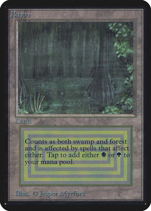 Bayou — Limited Edition Alpha