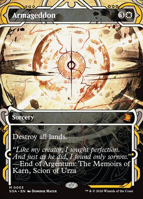 Armageddón — Secrets of Strixhaven Mystical Archive