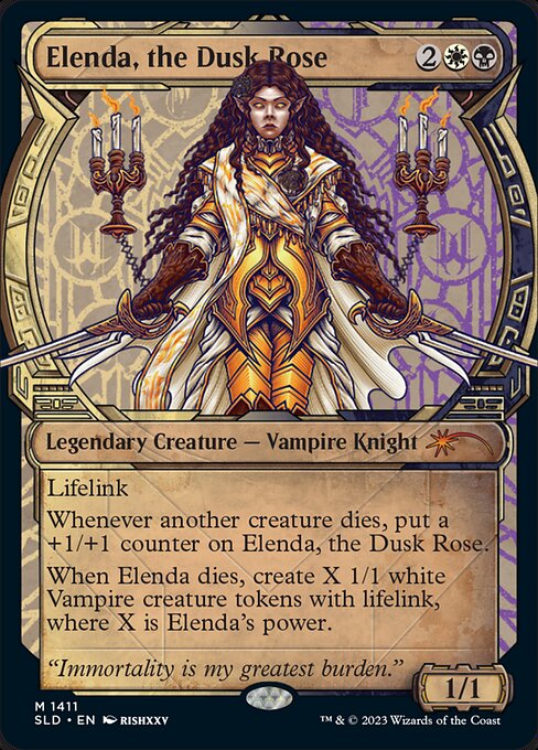 Elenda, la Rosa del Crepúsculo — Secret Lair Drop