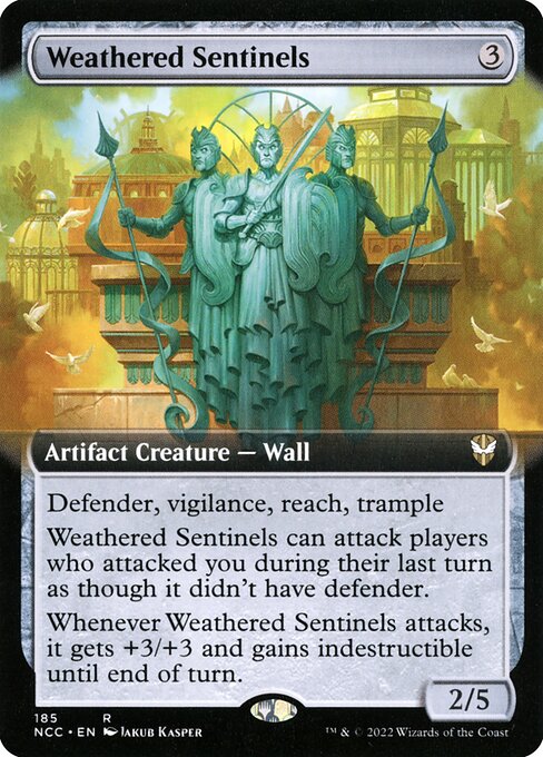 Centinelas erosionados — New Capenna Commander