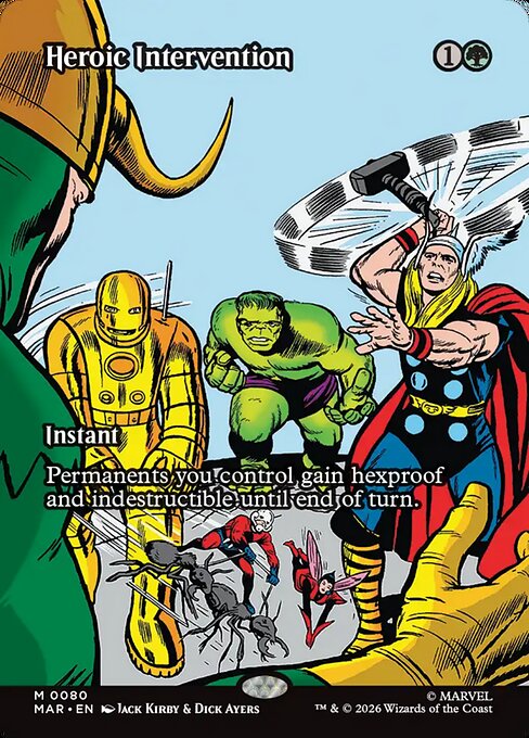 Intervención heroica — Marvel Universe