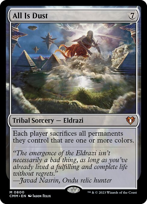 Todo es polvo — Commander Masters