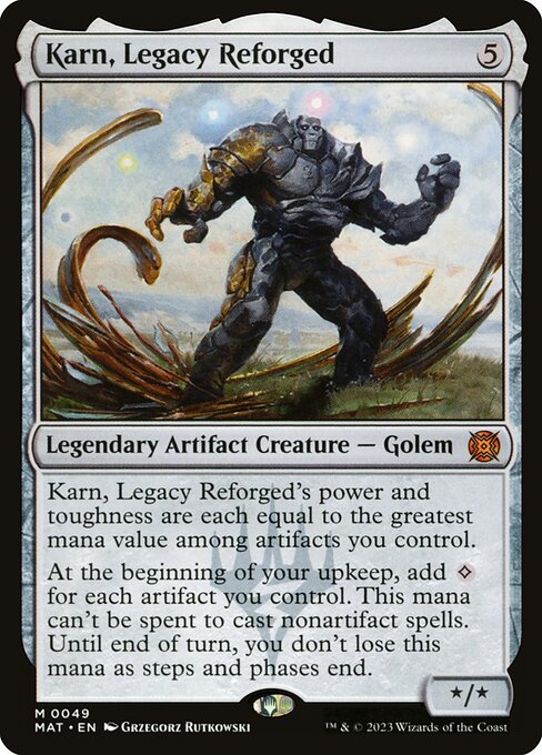Karn, legado reforjado — March of the Machine: The Aftermath