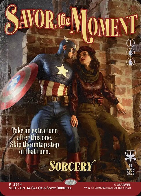 Carta Saborear el momento — Secret Lair Drop · SLD · #2614