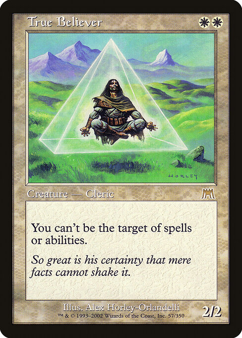 Carta Creyente verdadero — Onslaught · ONS · #57
