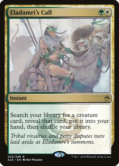 Llamado de Eladamri — Masters 25