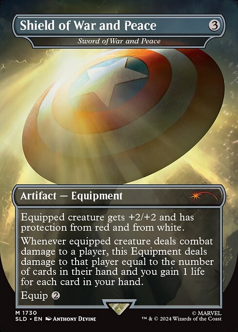 Espada de guerra y paz — Secret Lair Drop