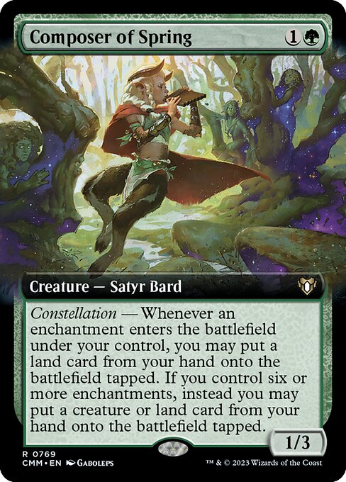 Composer of Spring — Commander Masters