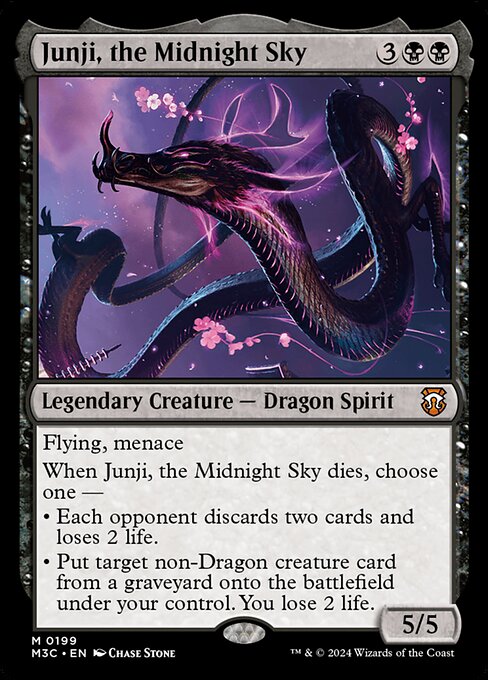 Junji, el Cielo de Medianoche — Modern Horizons 3 Commander