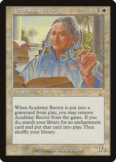 Carta Rector de la Academia — Urza's Destiny · UDS · #1