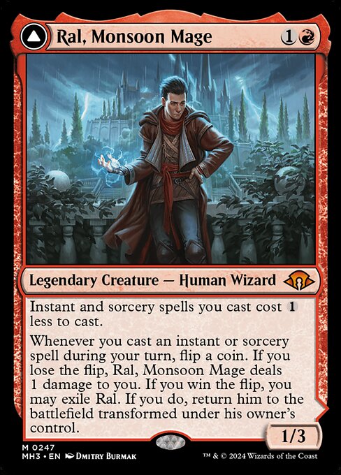 Ral, Monsoon Mage // Ral, Leyline Prodigy — Modern Horizons 3