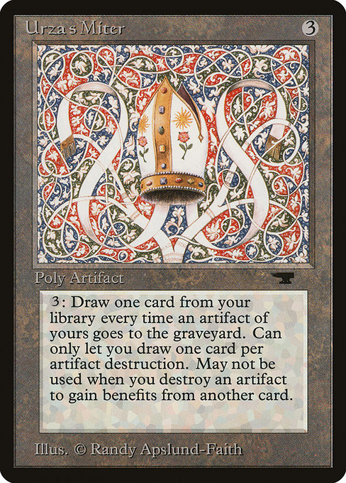 Carta Urza's Miter (Antiquities)