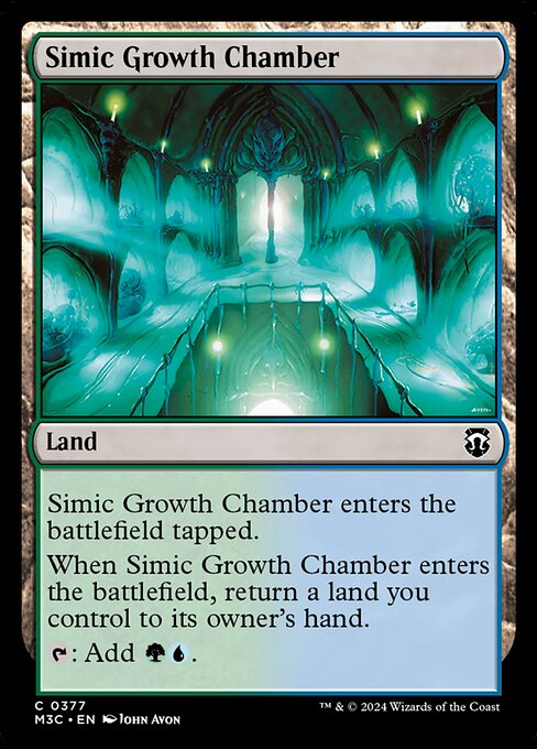 Cámara de crecimiento simic — Modern Horizons 3 Commander