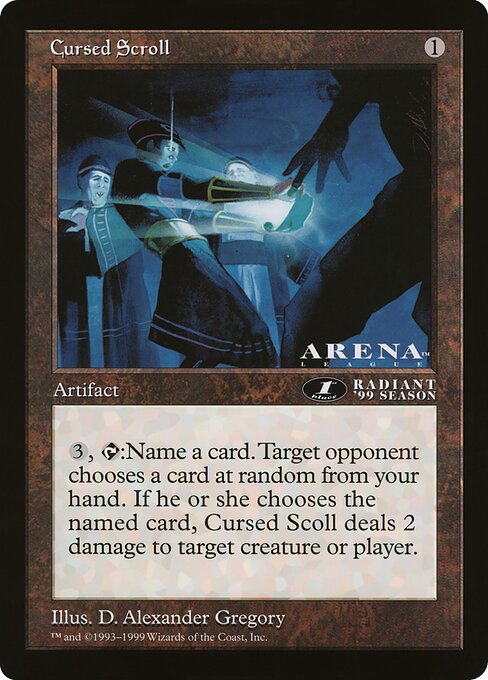 Pergamino maldito — Oversized League Prizes