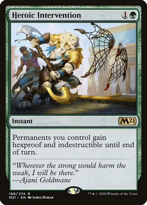 Intervención heroica — Core Set 2021