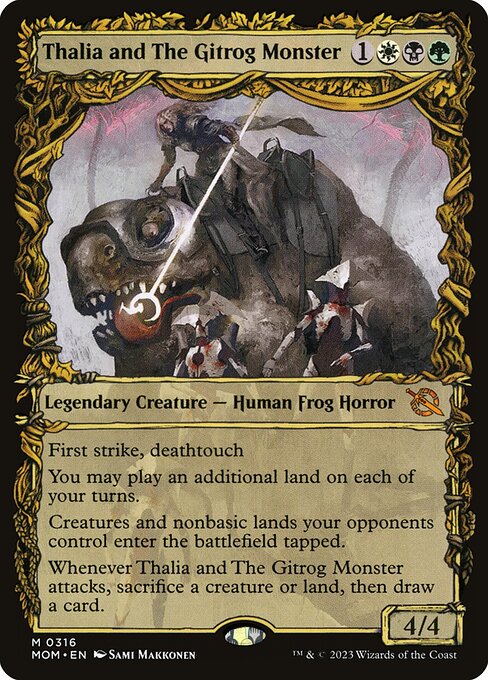 Thalia y el monstruo Gitrog — March of the Machine